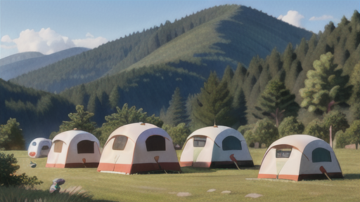 キャンプ場での2型