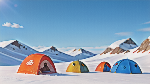 フライテントの張り方・取り外し方