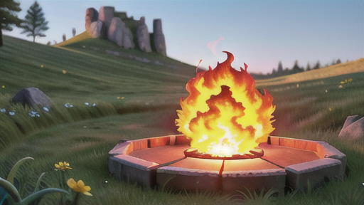 ダコタファイヤーホールの作り方