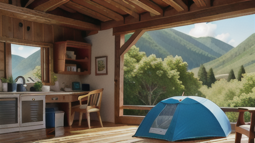 キャンプシャワーテントの使い方