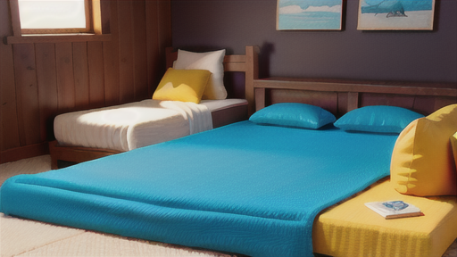 マットレスやブランケットで凹凸を解消！快適なベッドスペースの作り方