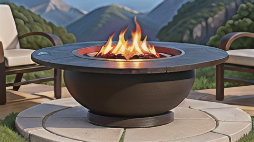 ステンレス製耐熱天板：焚き火台も設置可能