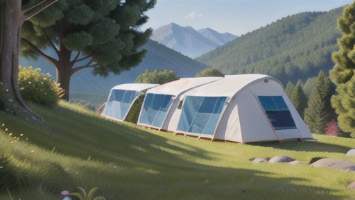 ティピーテントのクロスディッチ組み方