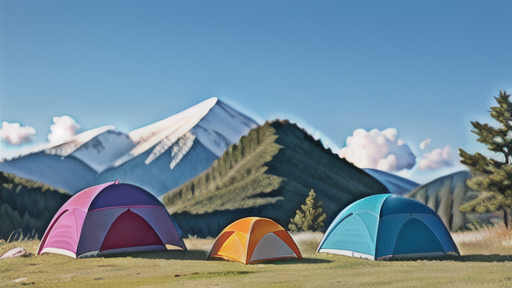 ポリエステル製テントの適応性