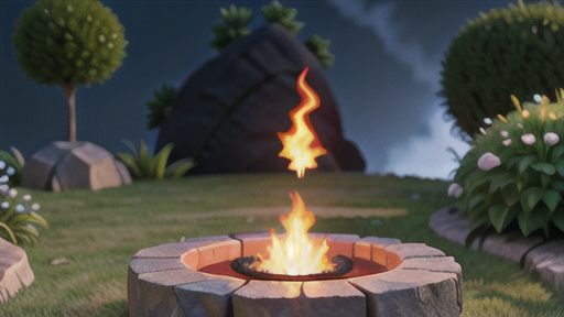 安全な火床の使い方