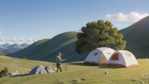 コード引き込み口のあるテント選び