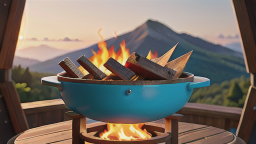 薪割り機と焚き火グリルで利便性と快適性を向上