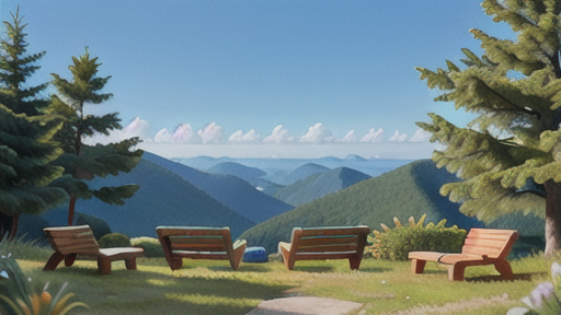 ベンチを使ったキャンプの過ごし方