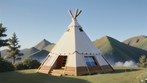 ティピー型シェルター