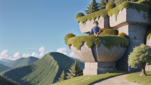 圏谷ならではの絶景を楽しむ