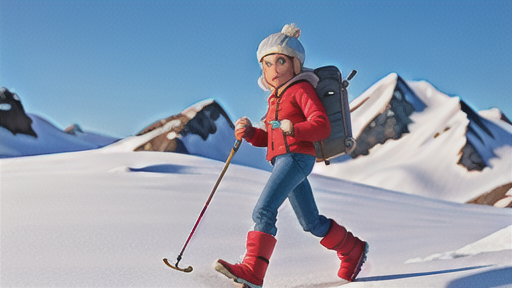 アイゼン使用時の歩き方と応用