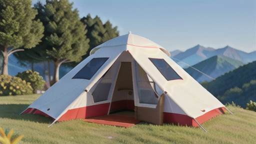 自立式テントの構造