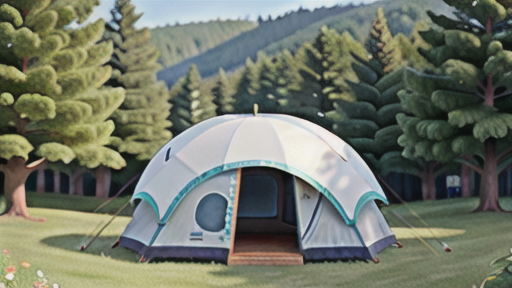 キャンプの効率化と快適性を追求するハブ構造