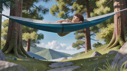 ハンモックタープの張り方