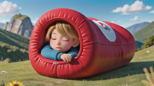 必須のアイテム:シュラフ