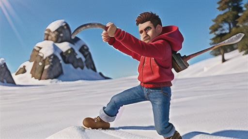 薪割り斧の正しい使い方