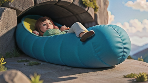 マミー型シュラフの収納と持ち運び