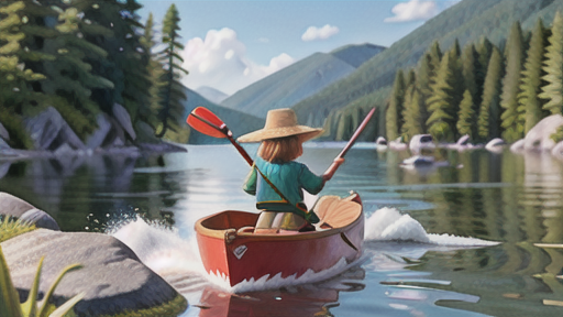 カヌーの漕ぎ方：ベーシックな「Jストローク」