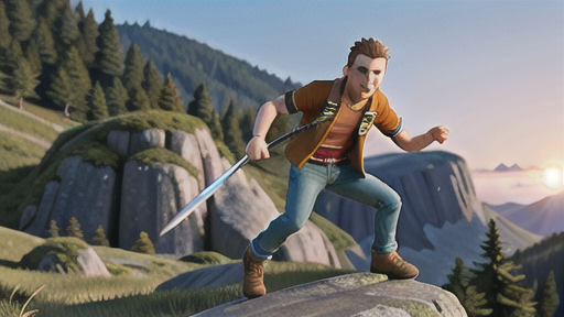 スカンジグラインド向きのナイフ