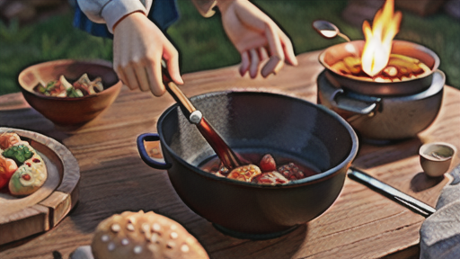 便利！スキレットを使ったキャンプ料理のアイデア