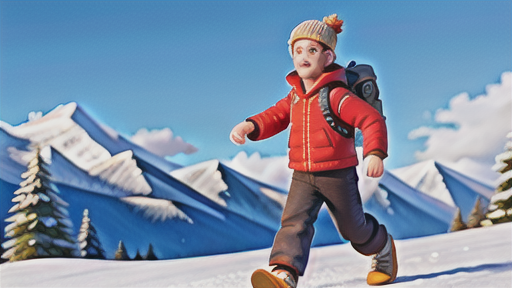 雪原での歩き方