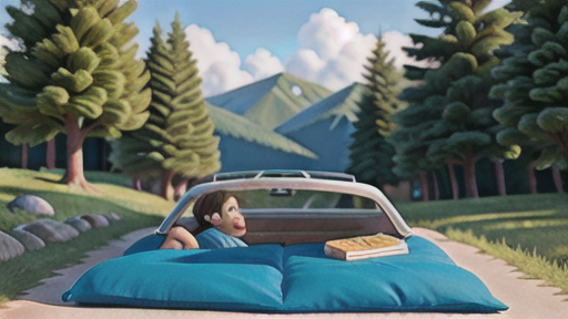 車中泊におけるスリーピングマット